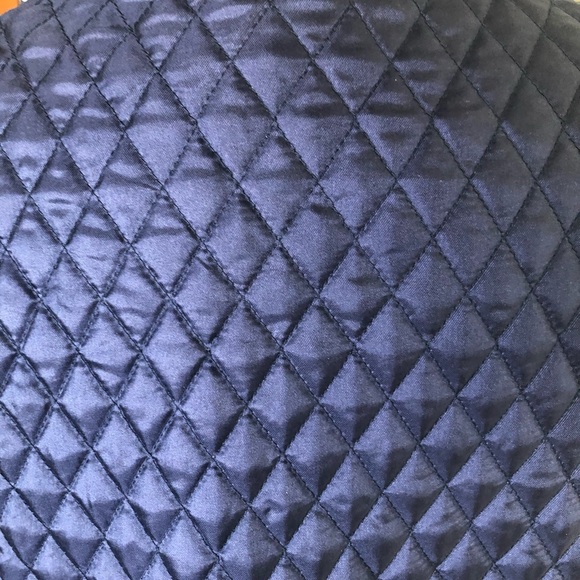 DENNIS BASSO blue silk quilted jacket - Picture 7 of 10